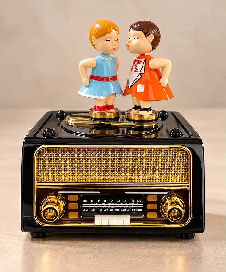 Dans Eden Çift Müzik Kutusu Alk6374