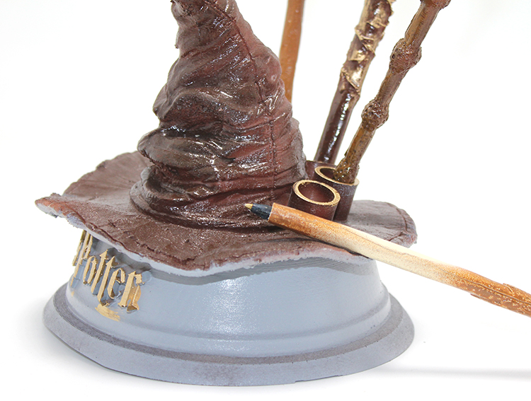 Harry Potter Seçmen Şapka ve 4'lü Asa Kalem Seti Biblo İk028