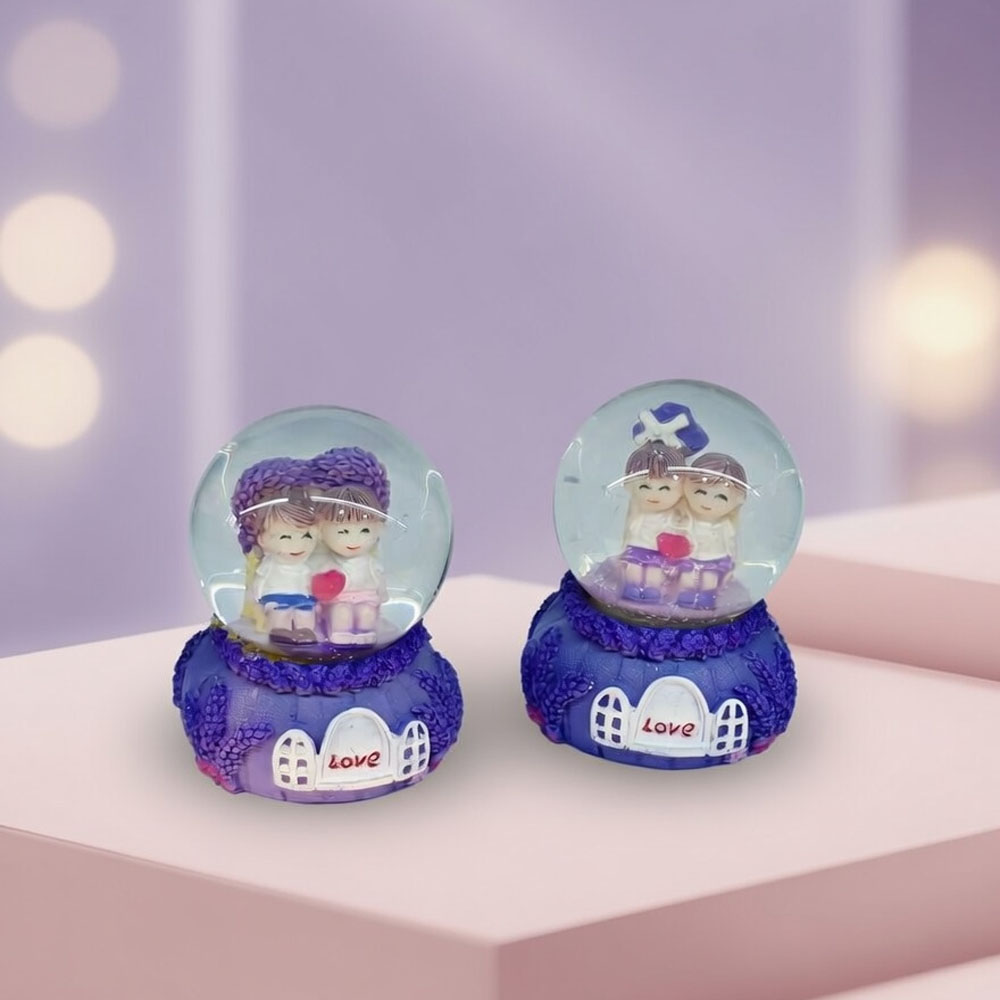 Toptan Işıklı Mini Boy Kar Küresi